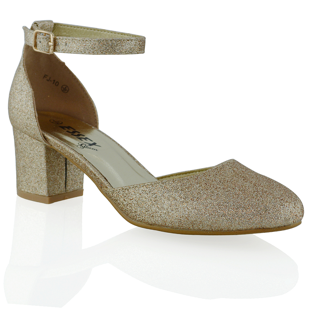 closed block heel shoes